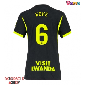 Atletico Madrid Koke #6 Udebanetrøje Dame 2026-27 Kort ærmer Atletico Madrid Koke #6 Udebanetrøje Dame 2026-27 Kort ærmer